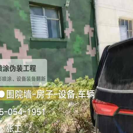 涪陵数码迷彩漆施工